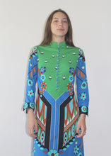 Load image into Gallery viewer, Abito midi colorato VINTAGE
