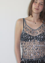 Load image into Gallery viewer, Top rete grigio, BLUME COLLECTION
