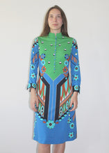 Load image into Gallery viewer, Abito midi colorato VINTAGE
