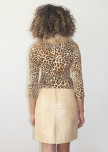 Load image into Gallery viewer, Maglia maculata collo pelliccia VINTAGE
