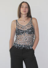 Load image into Gallery viewer, Top rete grigio, BLUME COLLECTION
