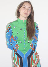 Load image into Gallery viewer, Abito midi colorato VINTAGE
