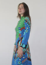 Load image into Gallery viewer, Abito midi colorato VINTAGE
