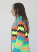 Load image into Gallery viewer, Cardigan fluo MOSCHINO
