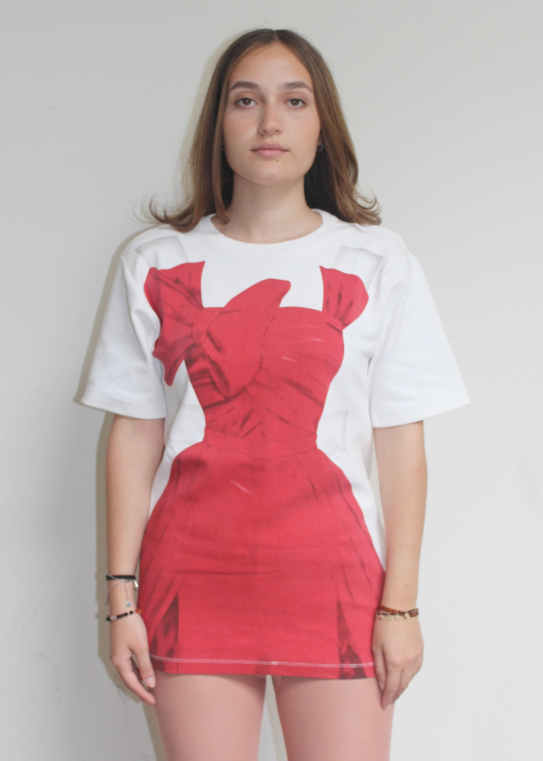 Maxi t-shirt stampa abito MOSCHINO