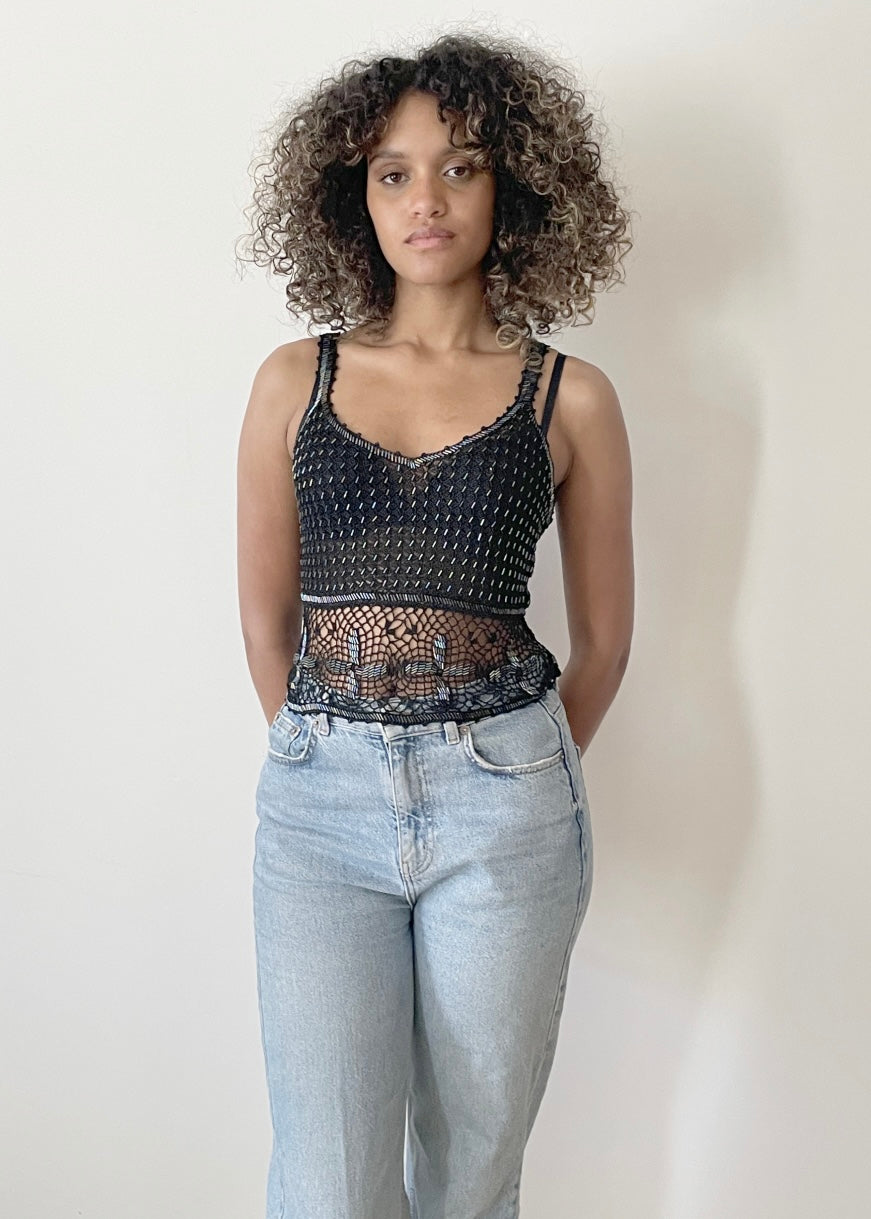 Top perline baguette NO LOGO