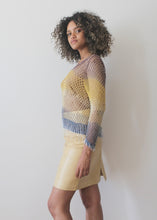 Load image into Gallery viewer, Maglia rete con perline e baguette D&amp;G
