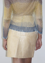 Load image into Gallery viewer, Maglia rete con perline e baguette D&amp;G
