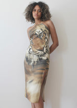 Load image into Gallery viewer, Abito stampa tigre, VINTAGE
